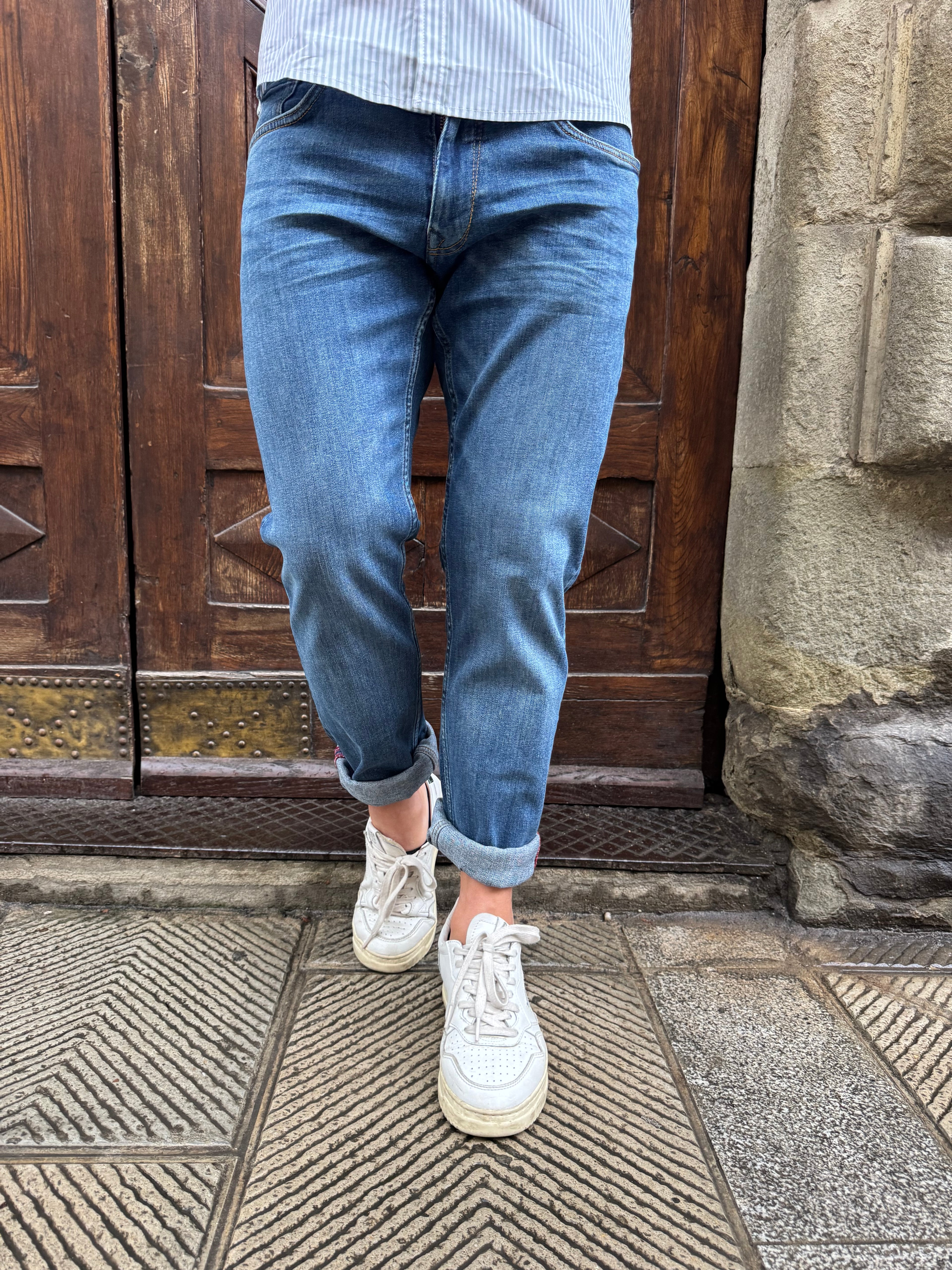 Jeans Russel di Petrol