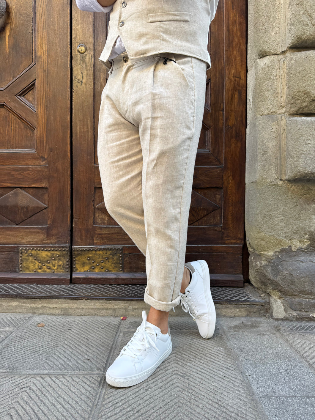 Pantalone completo Roger corda