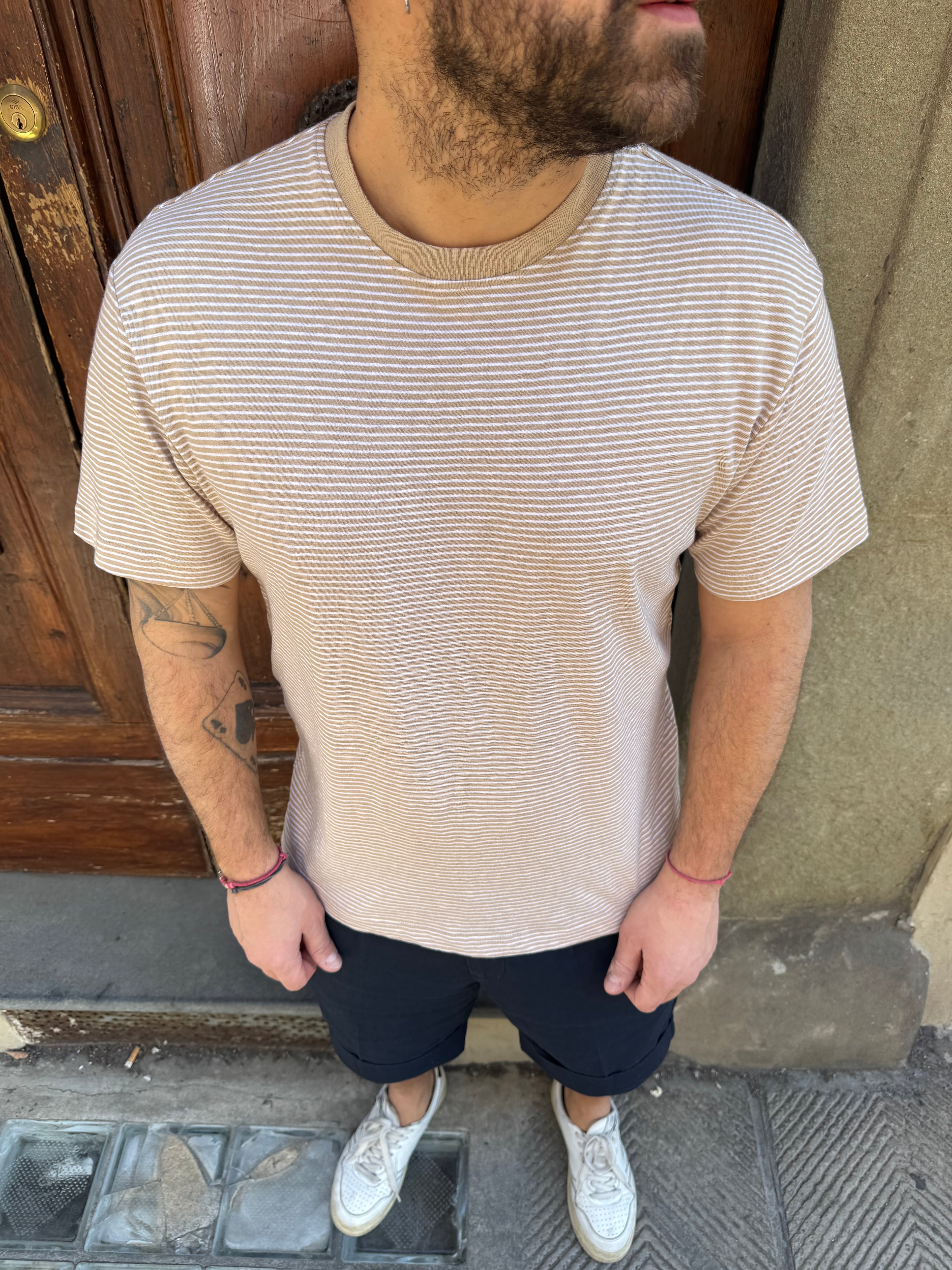 T-Shirt Venice di Tiffosi beige