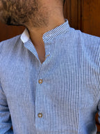 Camicia Versilia di Hamaki-Ho blu