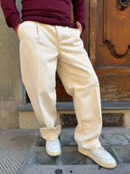 Pantalone Chinos Delamere di Pont panna