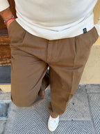 Pantalone Chinos Delamere di Pont tabacco
