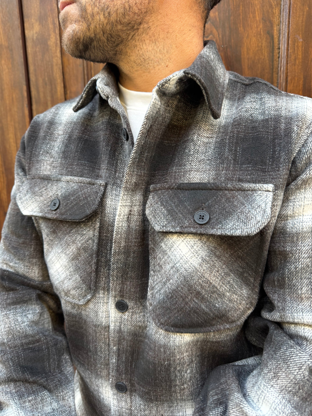 Giacchetta Overshirt Boscaiolo di Tiffosi