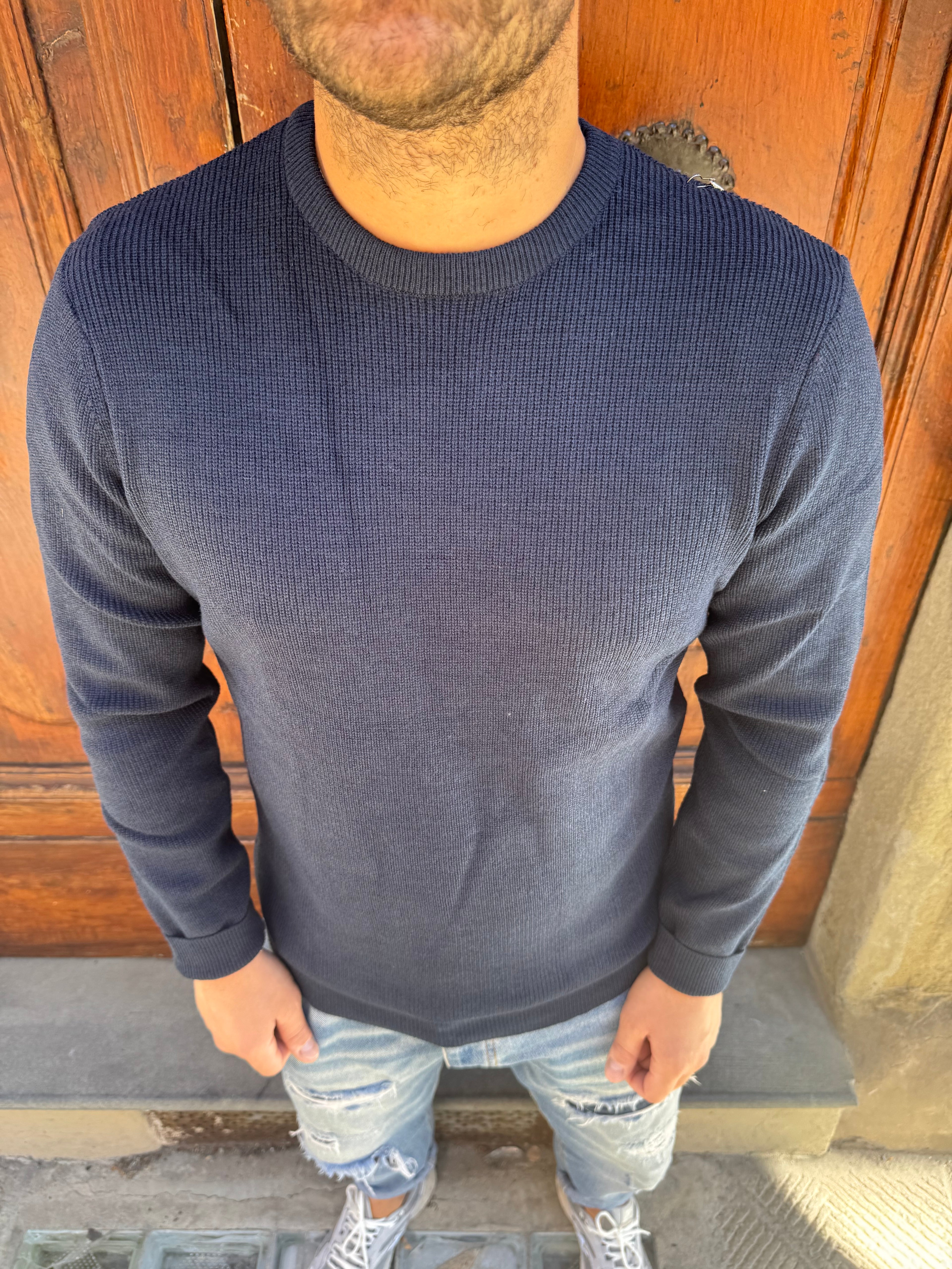 Maglioncino Sunday di Telamira blu