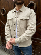 Camicia Jones sabbia di Hamaki-Ho