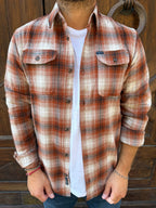 Camicia Quadro 01 di Petrol Ind. coccio