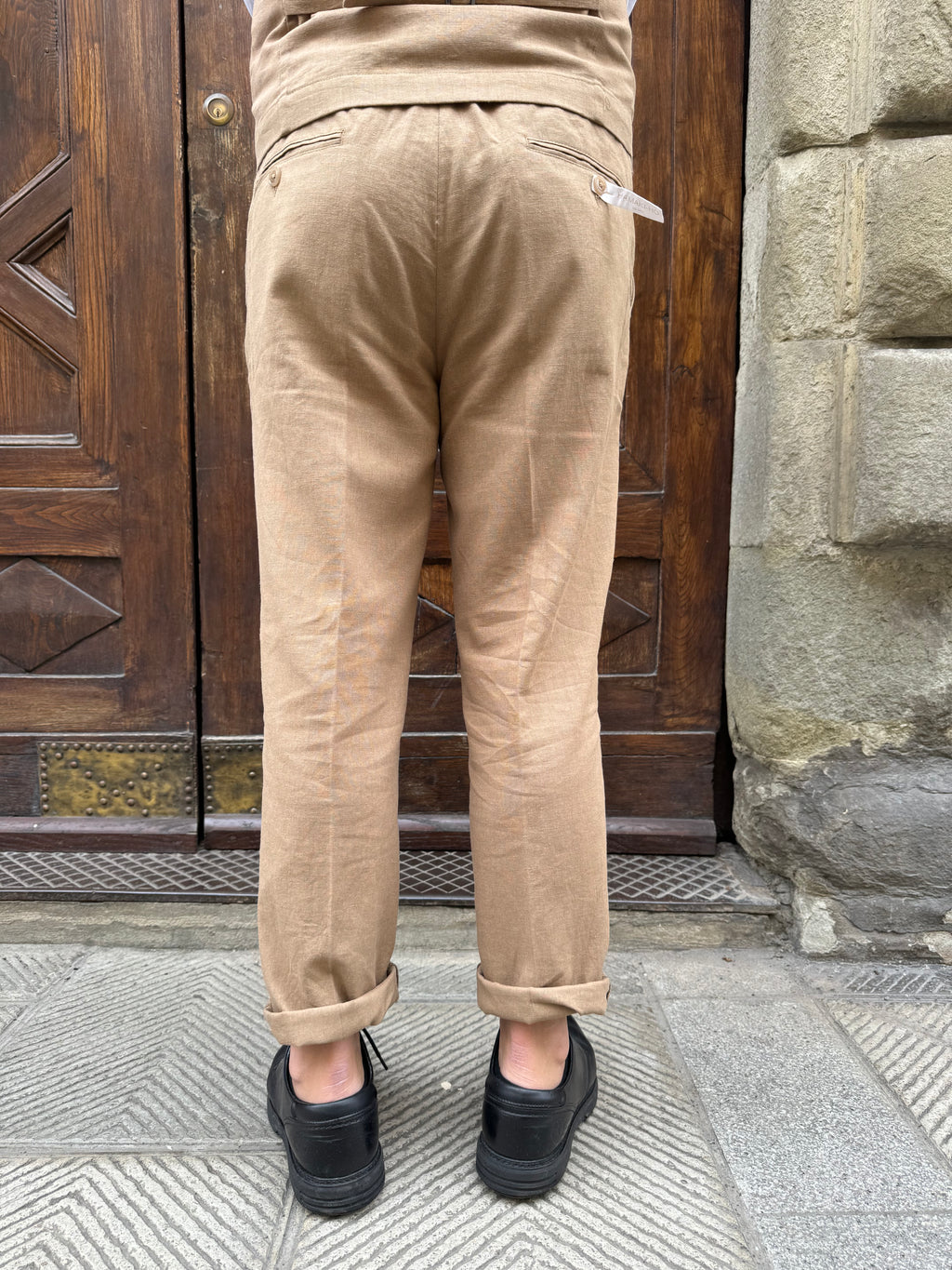 Pantalone completo Bob tabacco di Hamaki-Ho