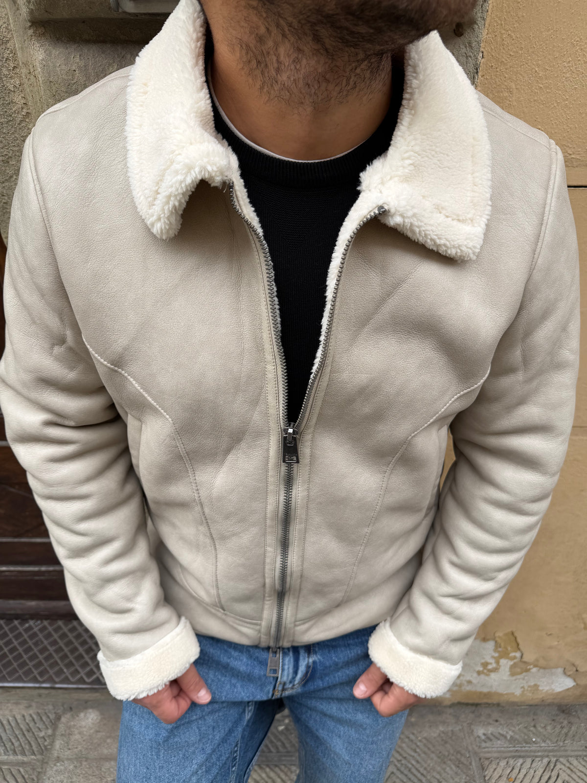 Shearling di Telamira ghiaccio