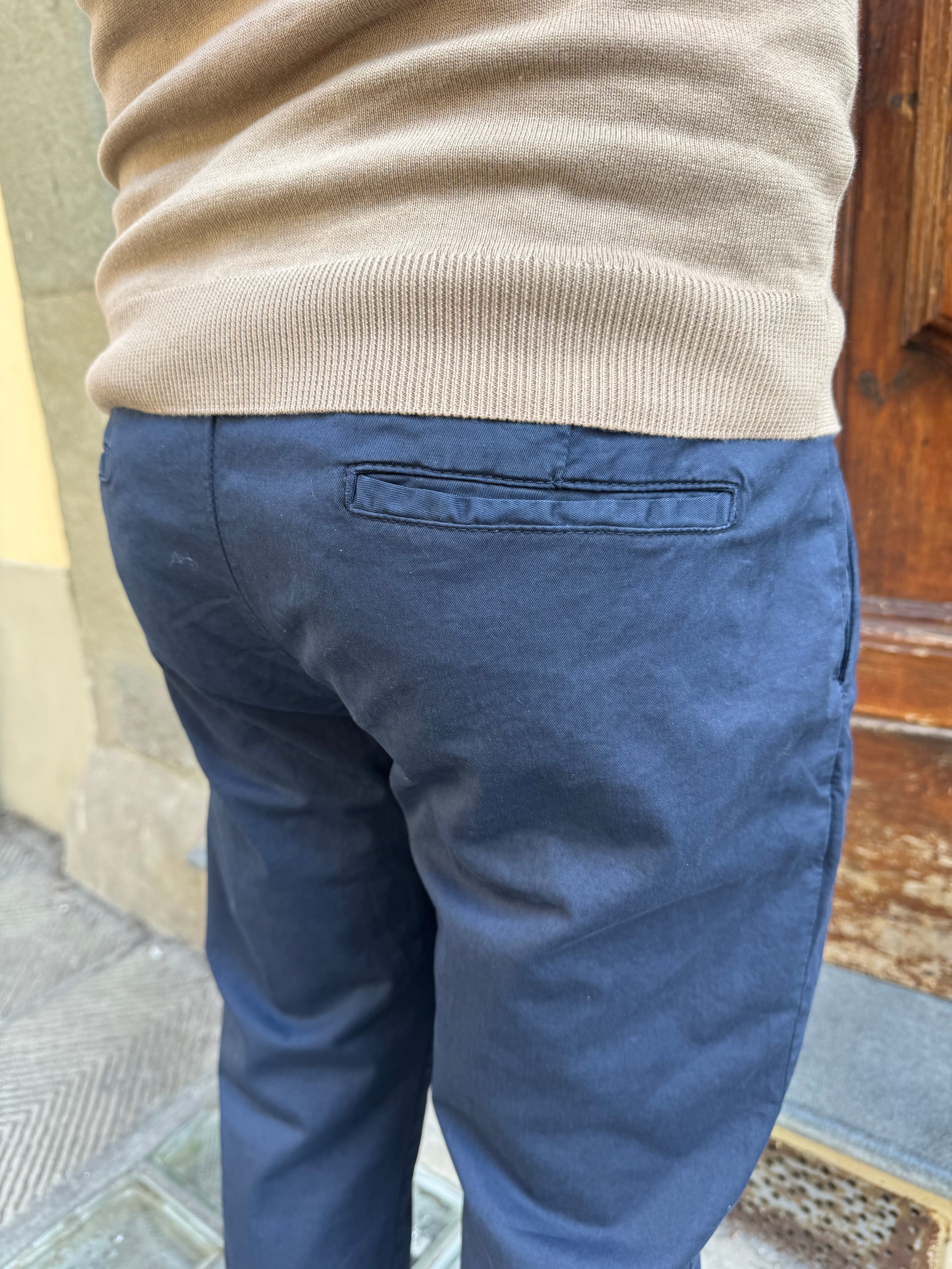 Pantalone Mike di 3.9 blu navy