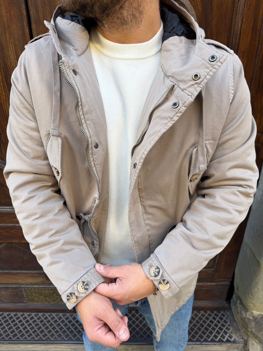 Parka di Tréz beige
