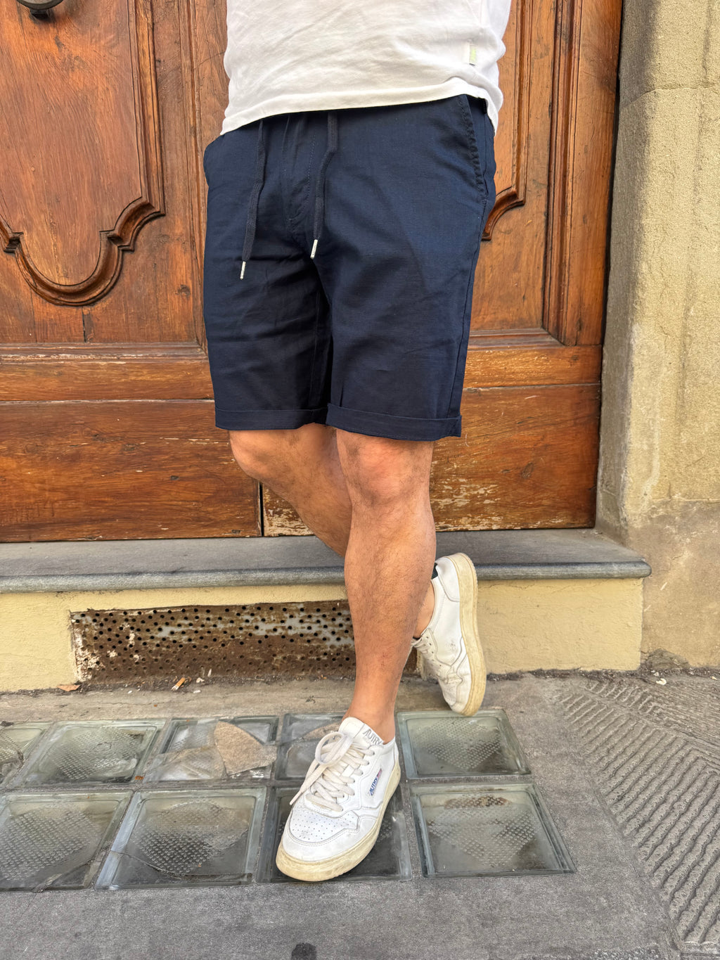 Bermuda Capri di Petrol blu