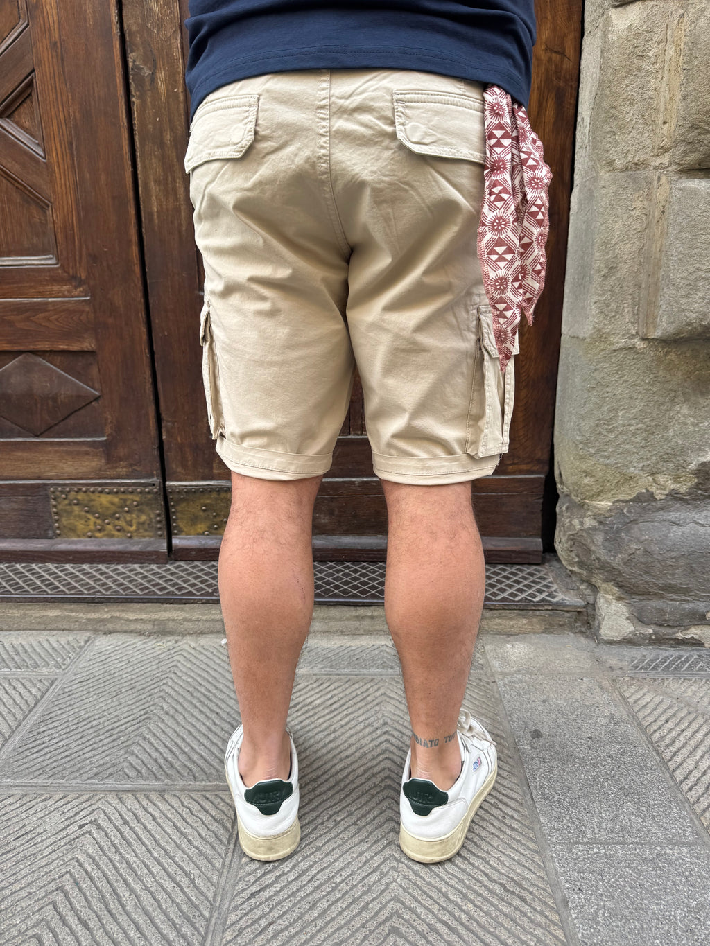 Bermuda cargo di TRÈZ beige