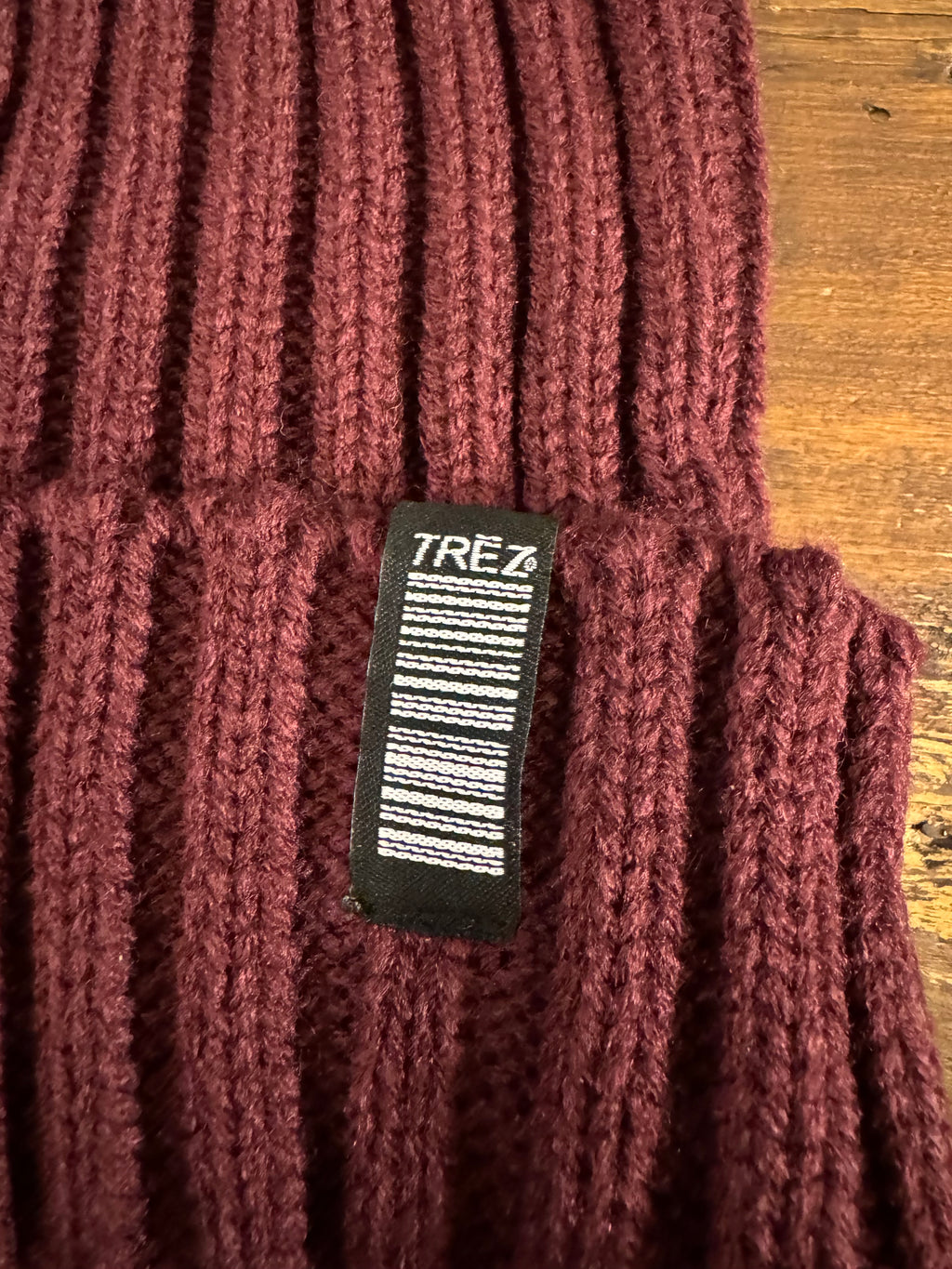 Cappellino TRÈZ bordeaux
