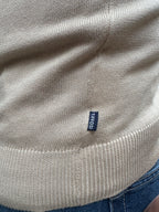 Maglioncino girocollo di Tiffosi beige