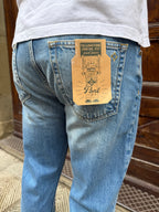 Jeans Yellowstone Cropped di Pont con strappo