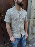 Camicia Flora di Tiffosi moro