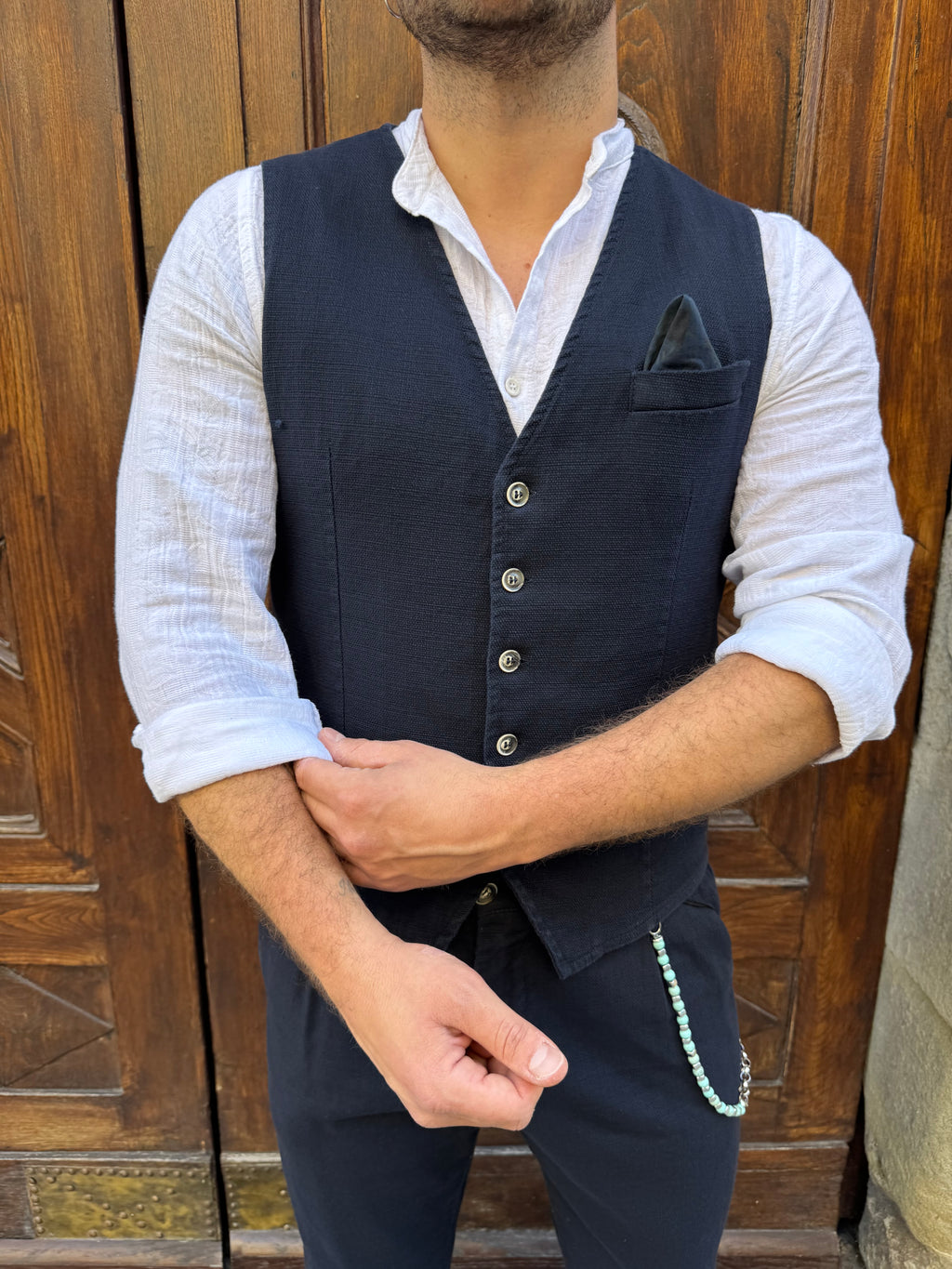 Gilet completo Paul blu navy