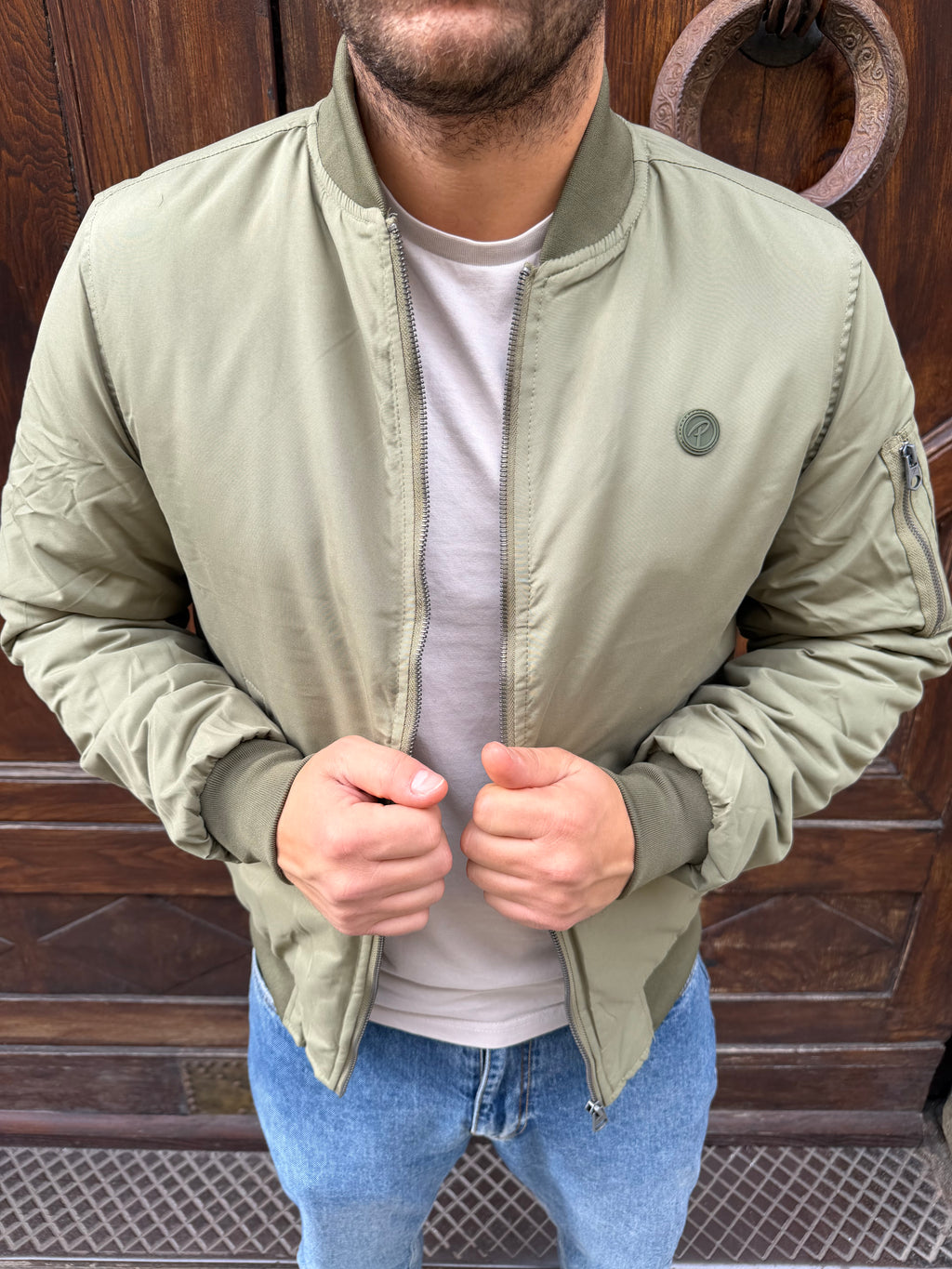 Bomber di Petrol Ind. verde