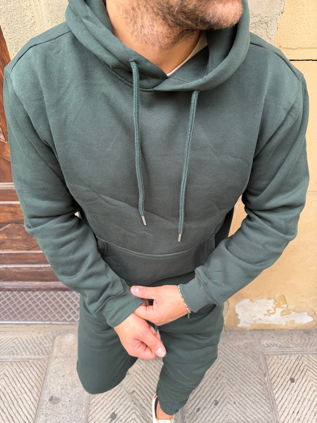 Tuta di Telamira verde bosco