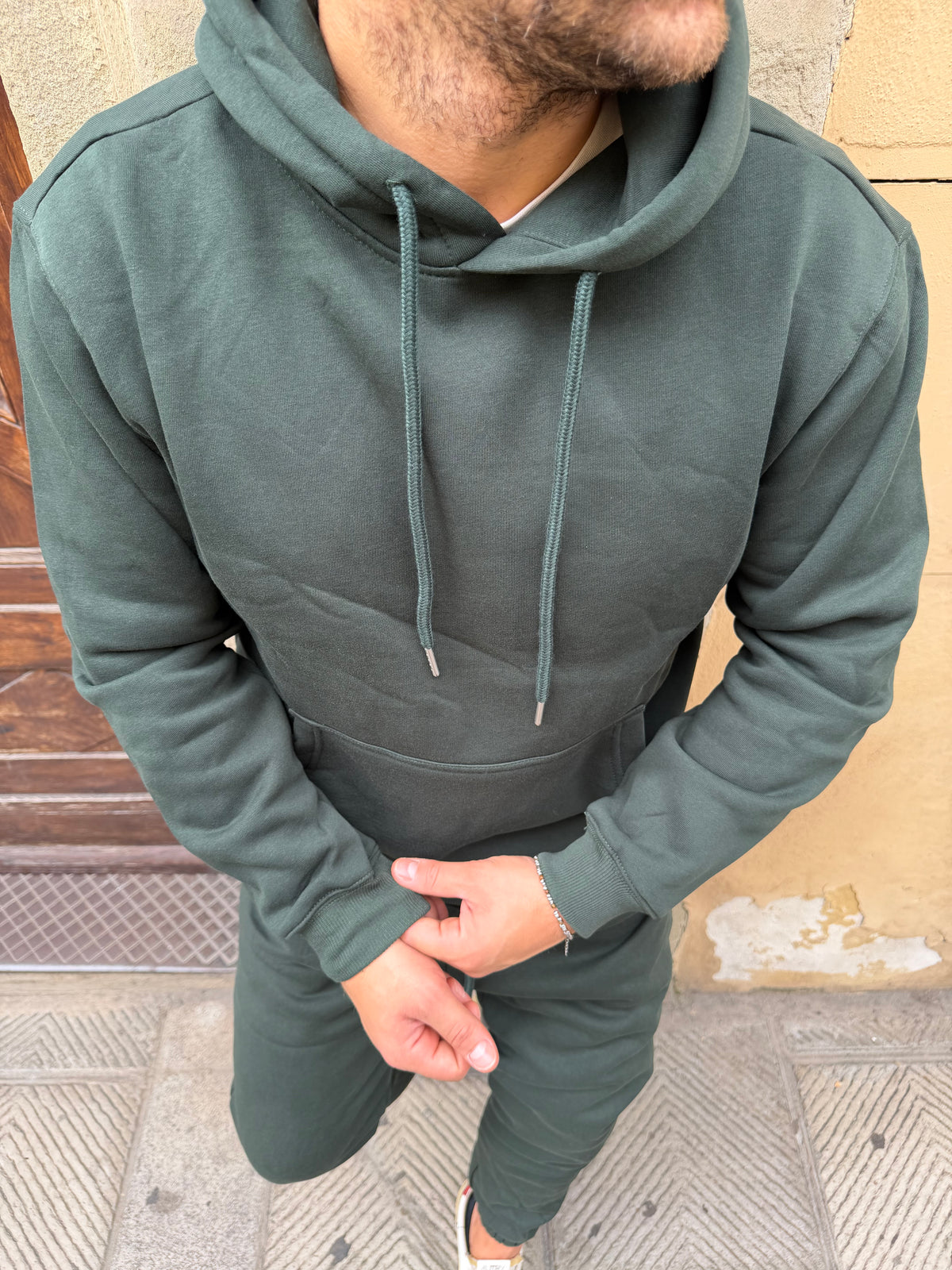 Tuta di Telamira verde bosco