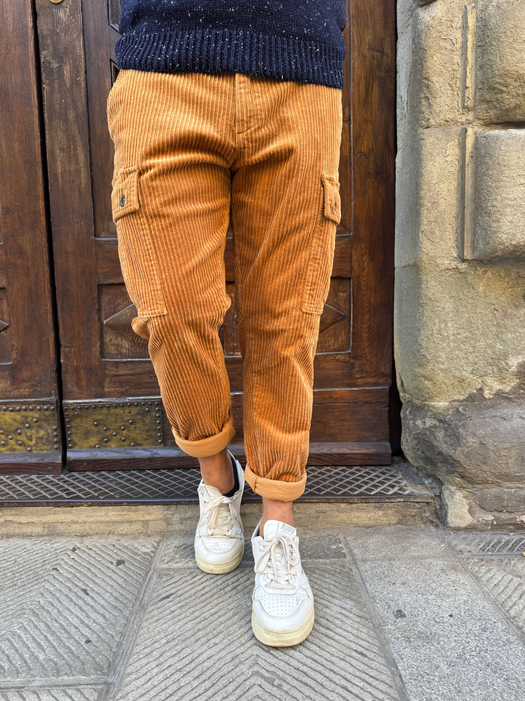 Pantalone cargo Rocciatore di Telamira caramello