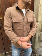 Camicia Sahara di 3.9 tabacco