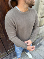 Maglioncino Dexter di Tiffosi tortora