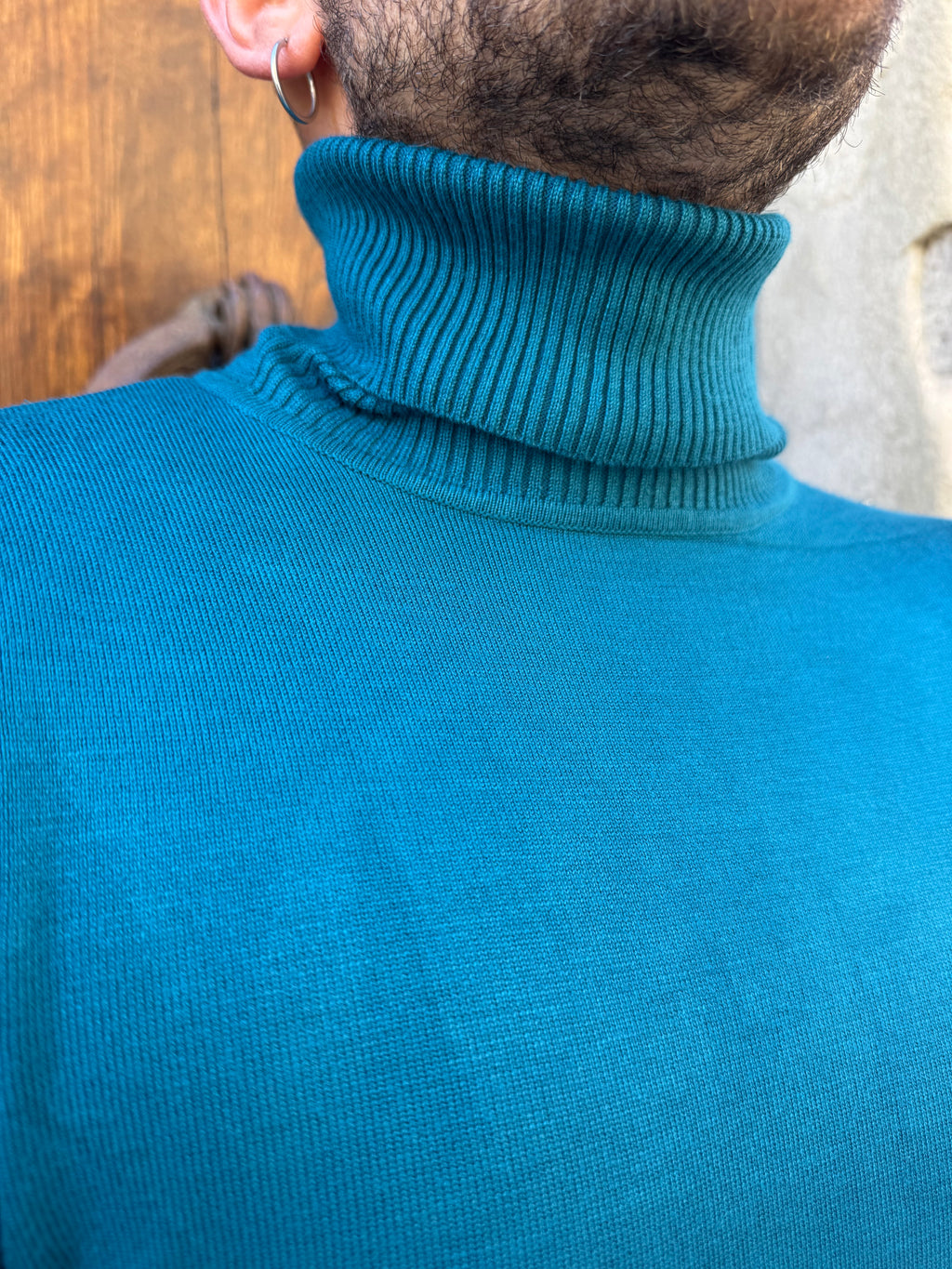 Maglioncino Dolcevita di Telamira ottanio