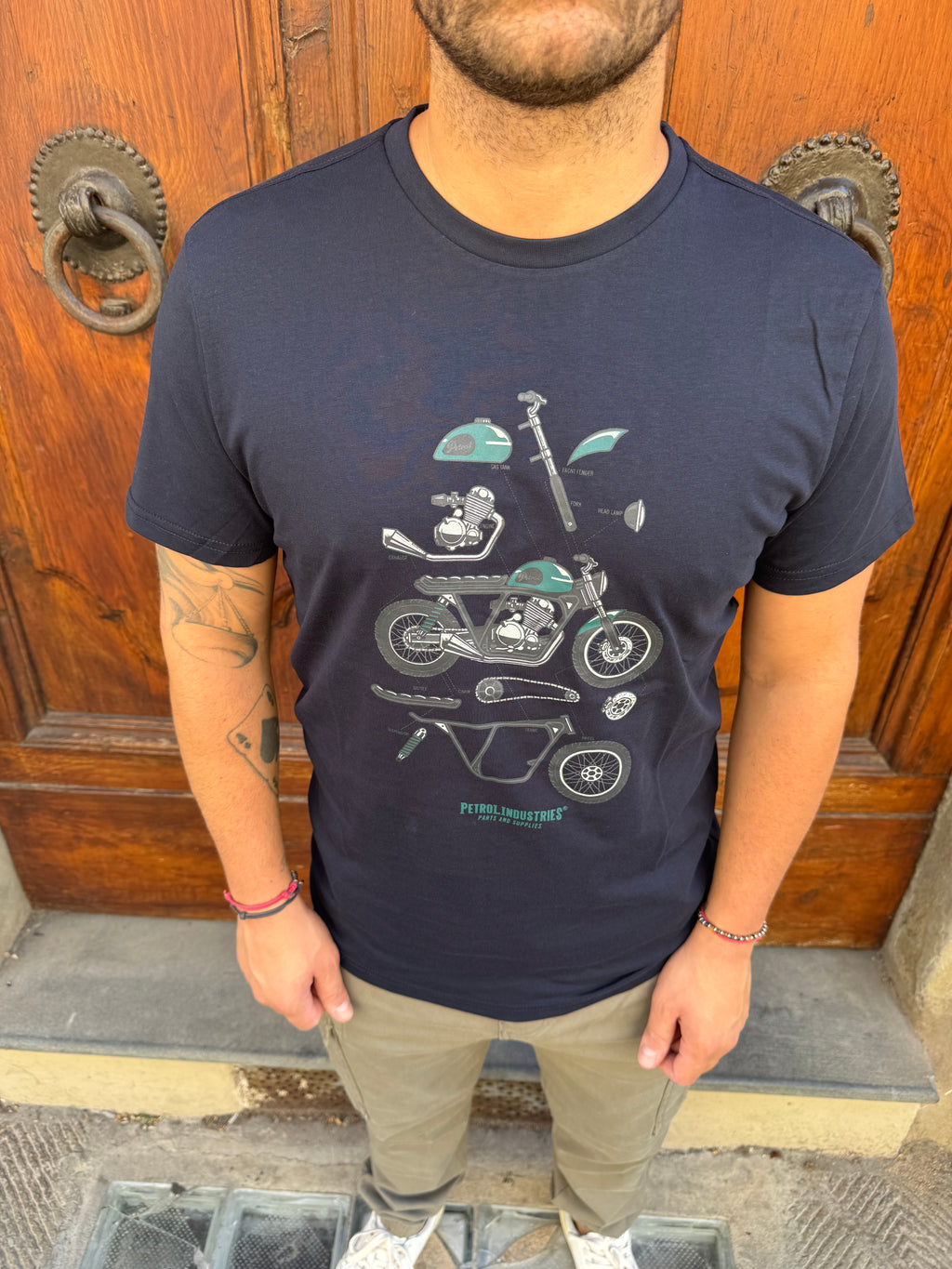 T-shirt Scrambler di Petrol Ind.