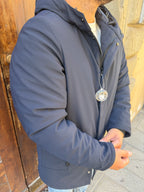 Giacchetto Parka in tessuto tecnico di Tréz blu