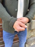 Cardigan Lucio di 3.9 verde