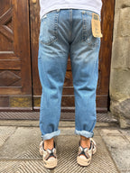 Jeans Yellowstone Cropped di Pont con strappo