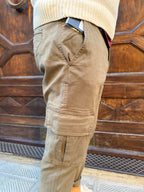 Pantalone Cargo di Trez verde militare