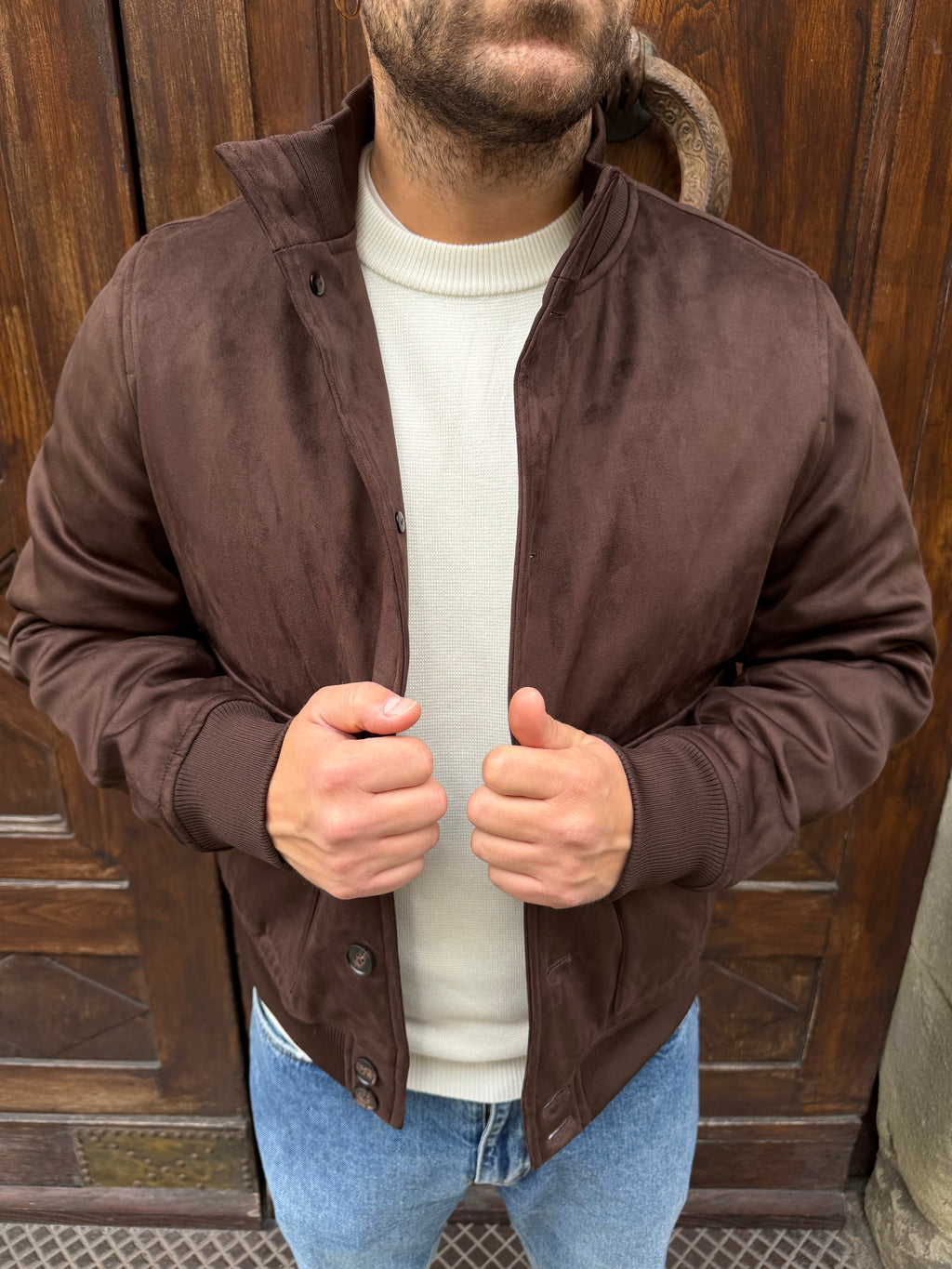 Blouson di Hamaki-Ho in ecocamoscio