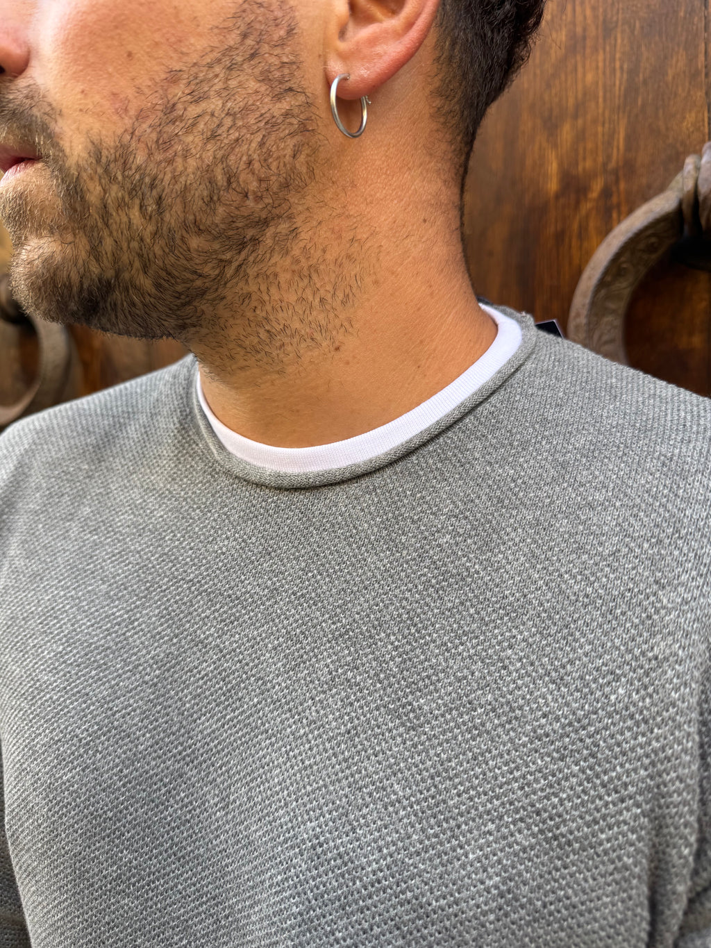 Maglioncino Alabastro di Tiffosi grigio