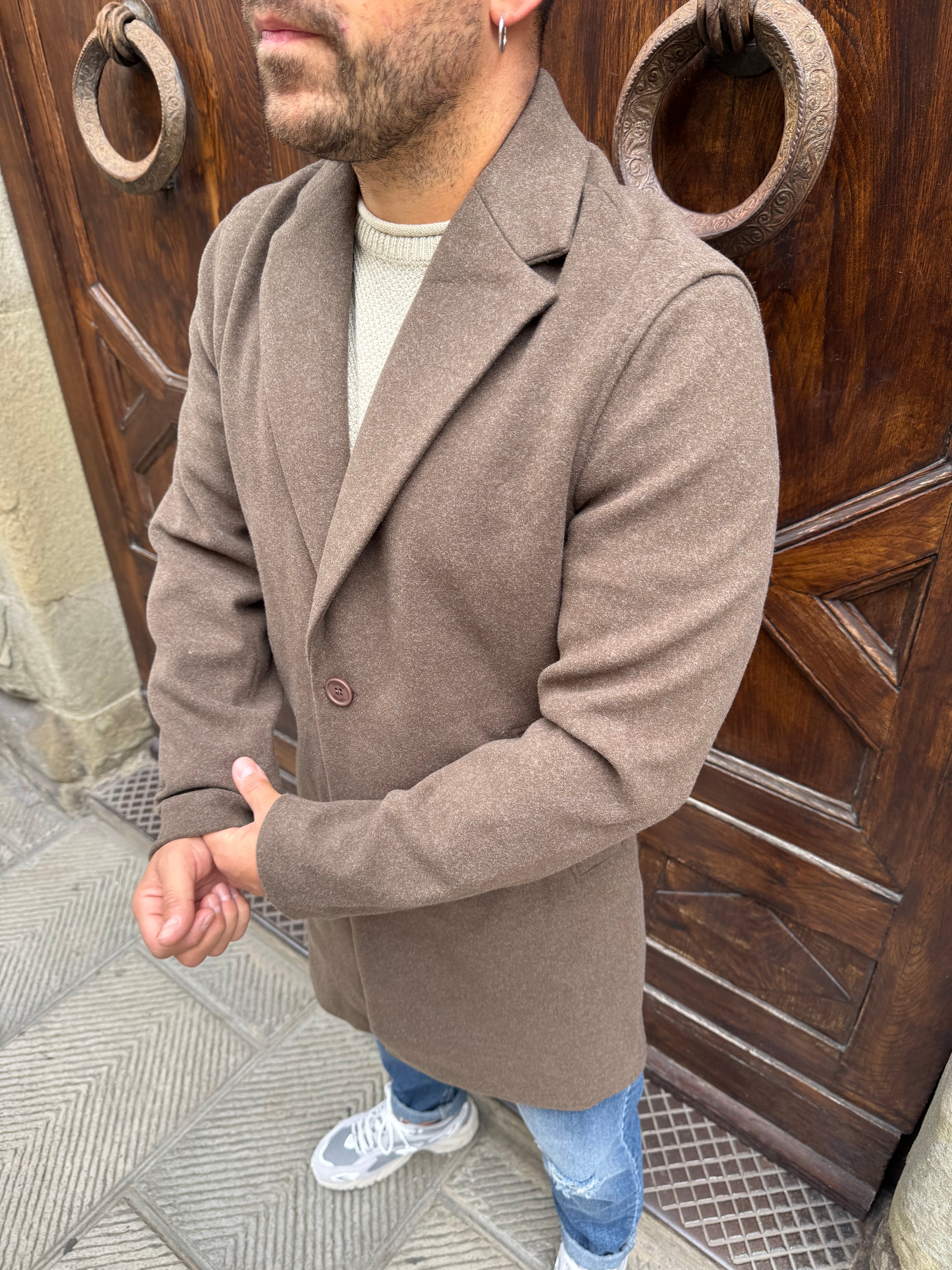 Cappotto Bruce di Tiffosi moro