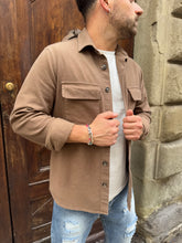 Carica l&#39;immagine nel visualizzatore di Gallery, Camicia Sahara di 3.9 tabacco

