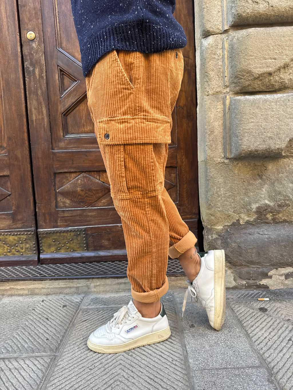 Pantalone cargo Rocciatore di Telamira caramello