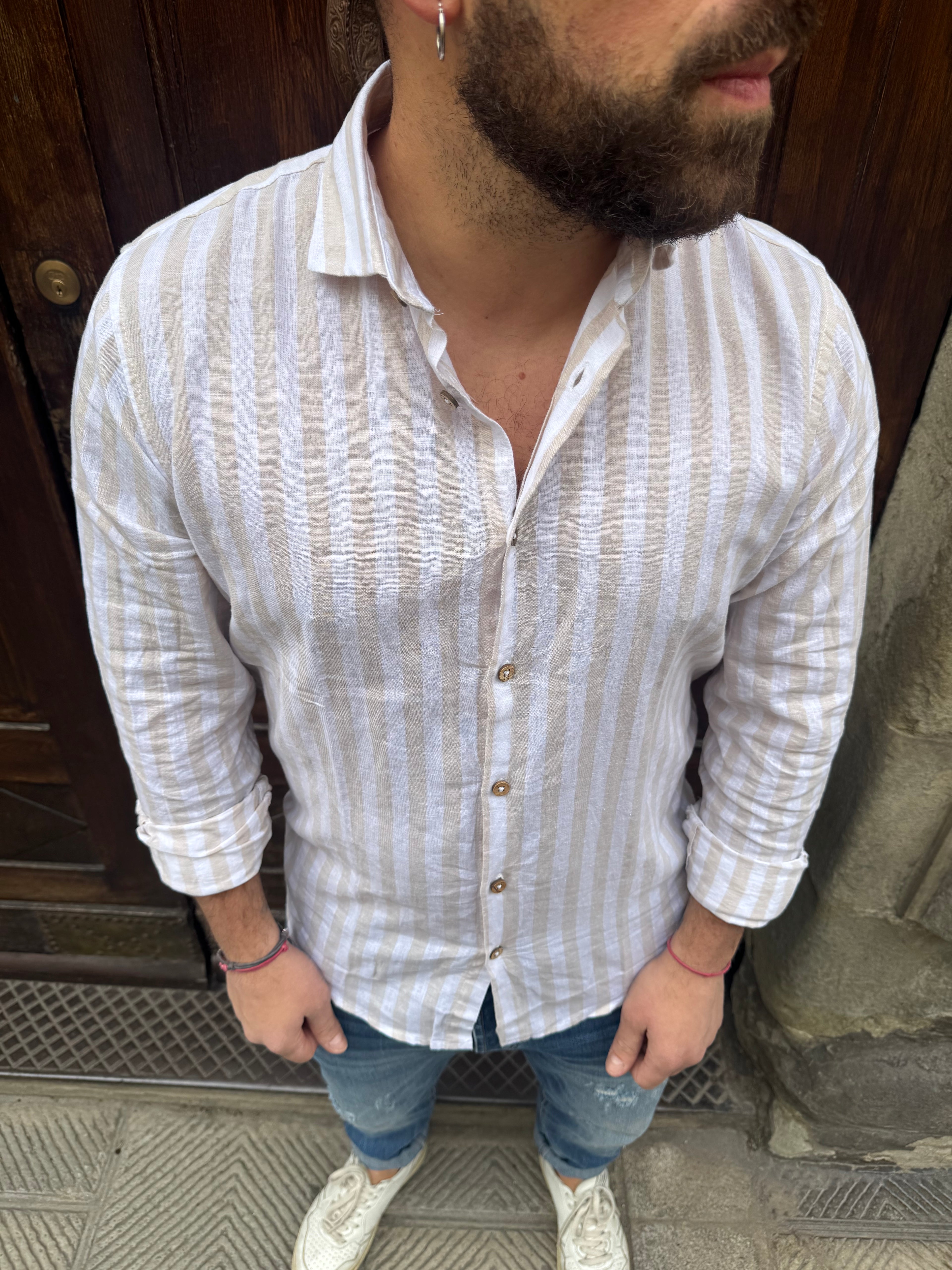 Camicia Summer di Hamaki-Ho beige