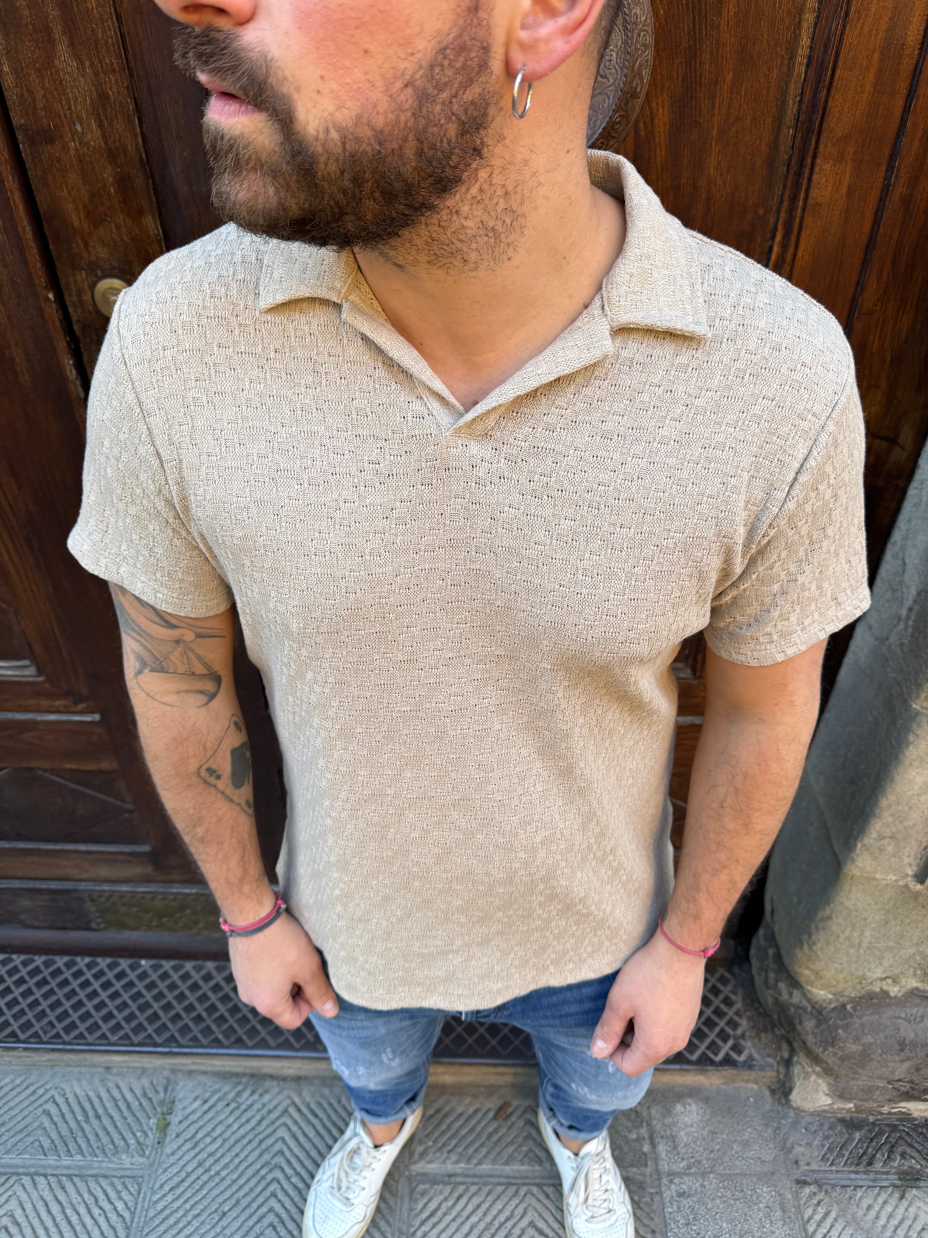 Polo Coco di 3.9 beige