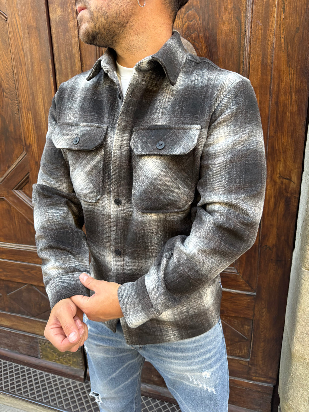 Giacchetta Overshirt Boscaiolo di Tiffosi