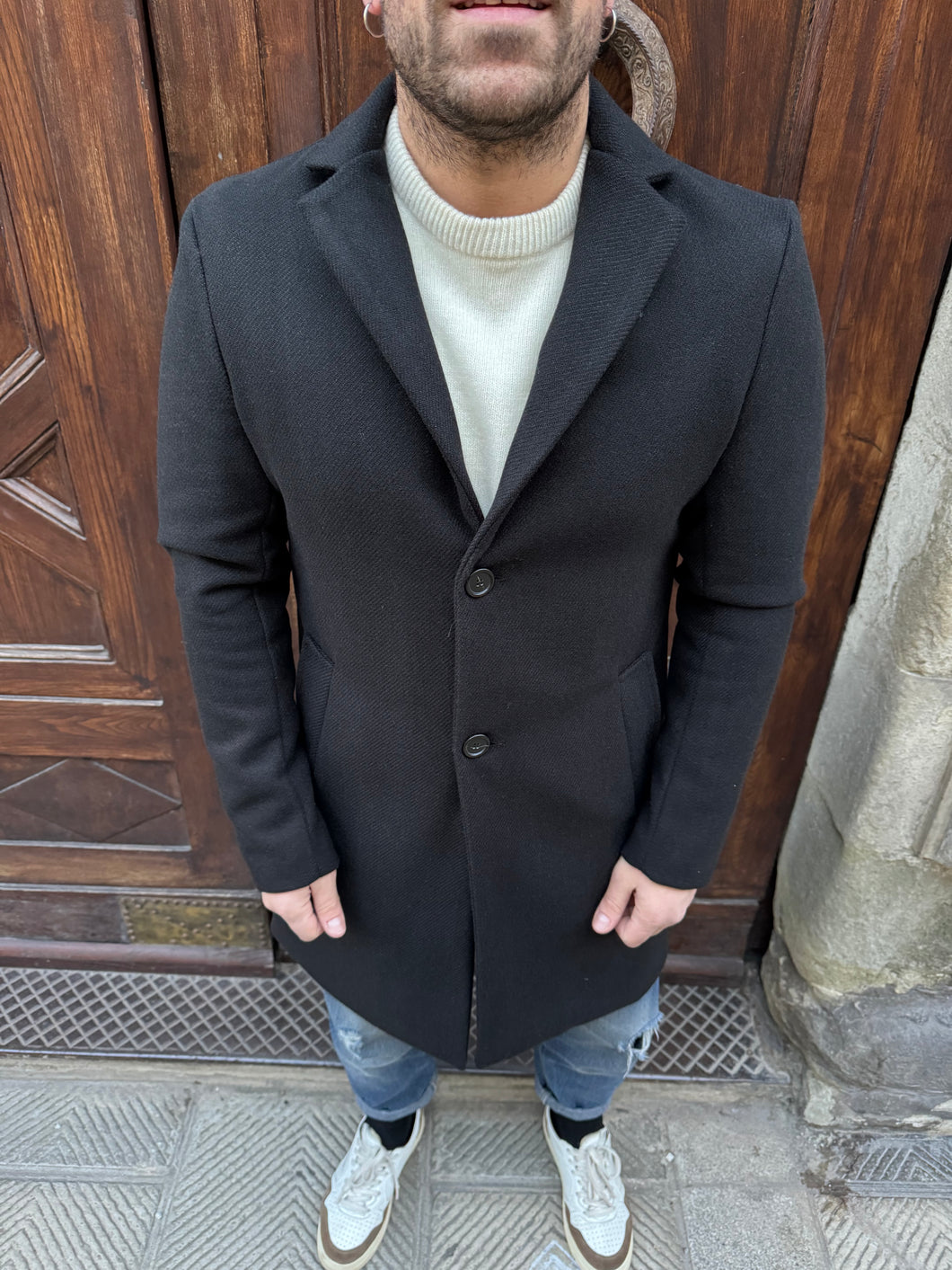 Cappotto Golden di 3.9 nero