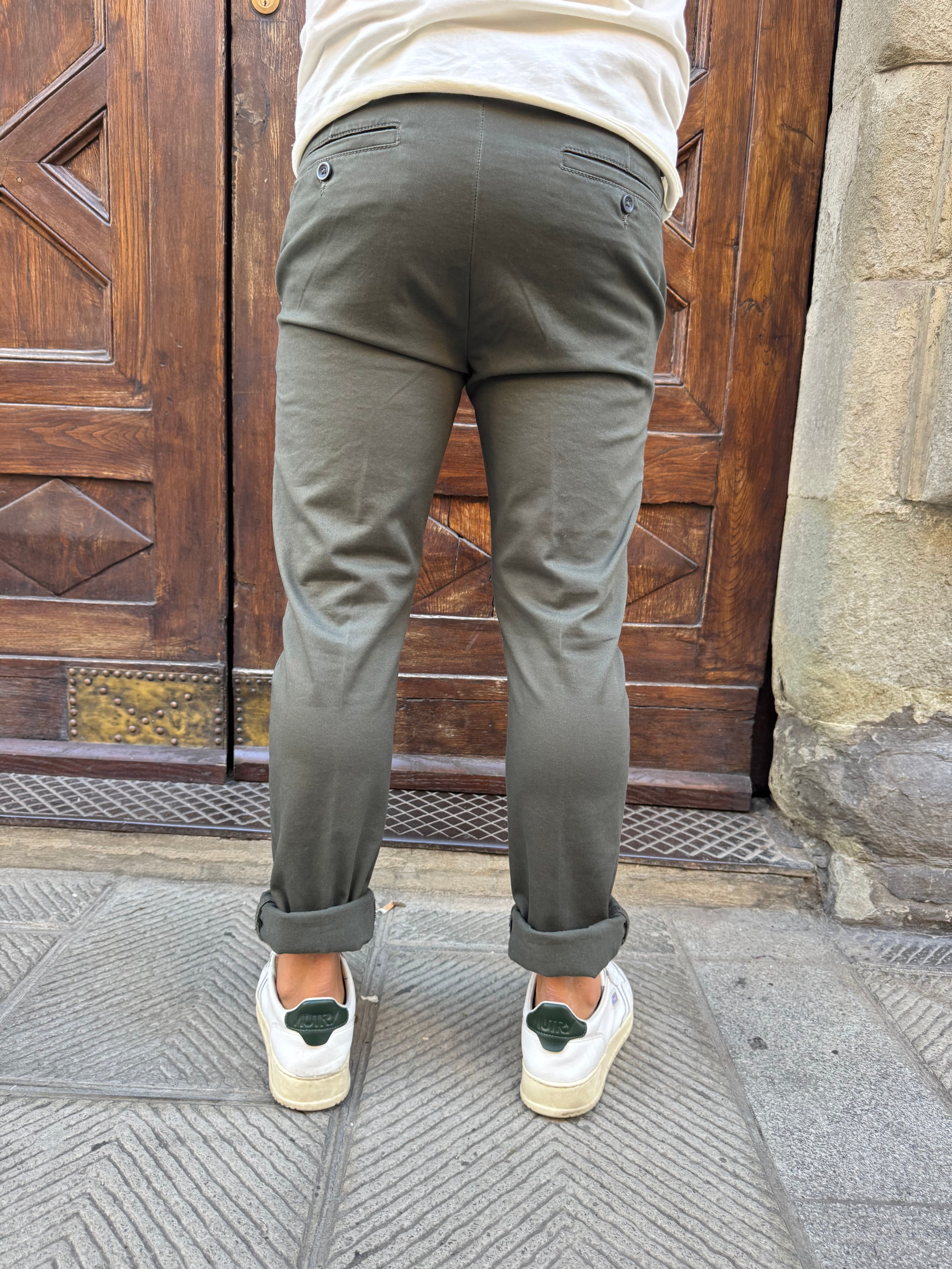 Pantalone chinos di Hamaki-Ho verde