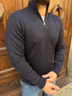 Maglione Lupetto di Hamaki-Ho blu notte