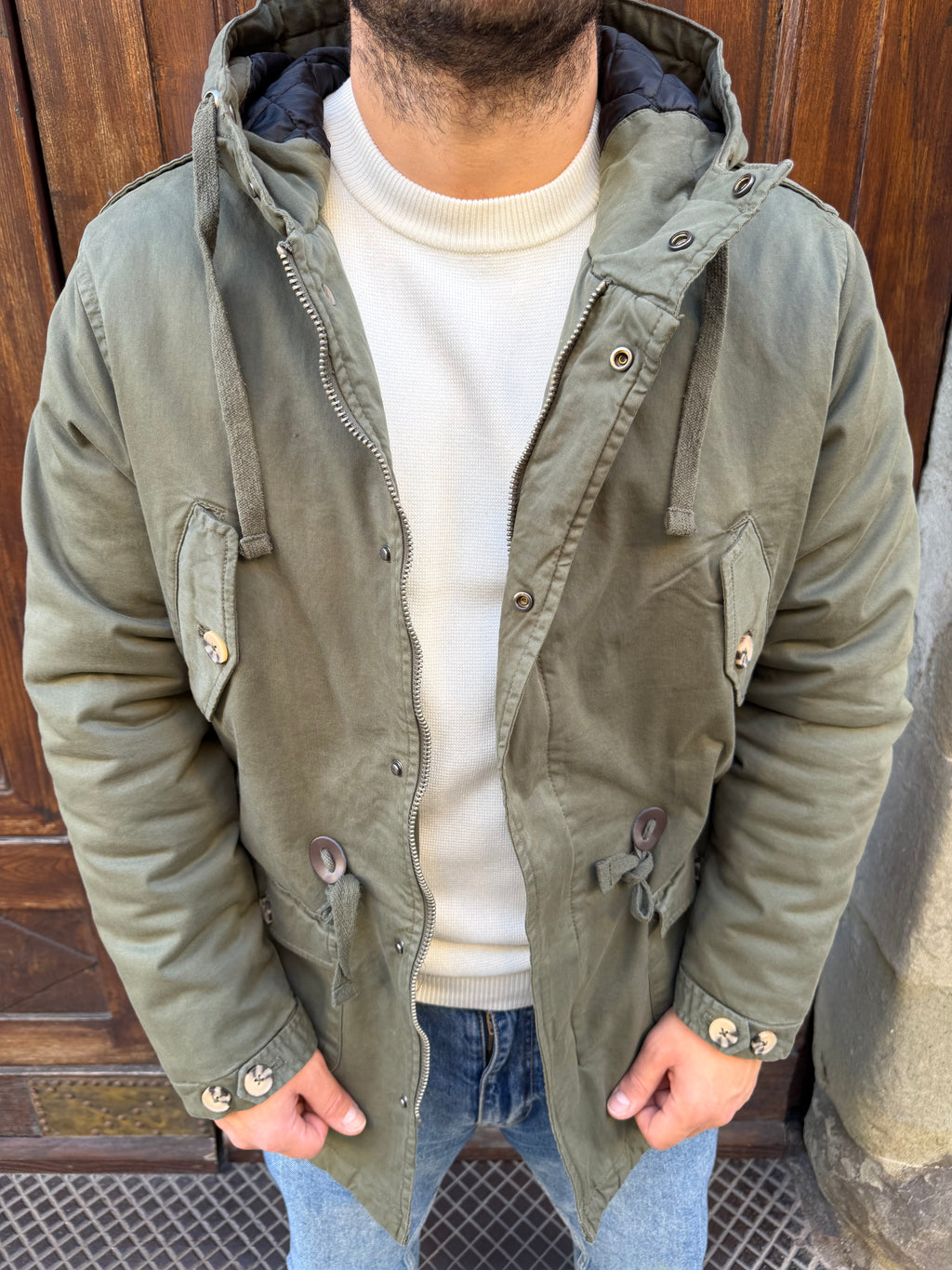 Parka di Tréz verde