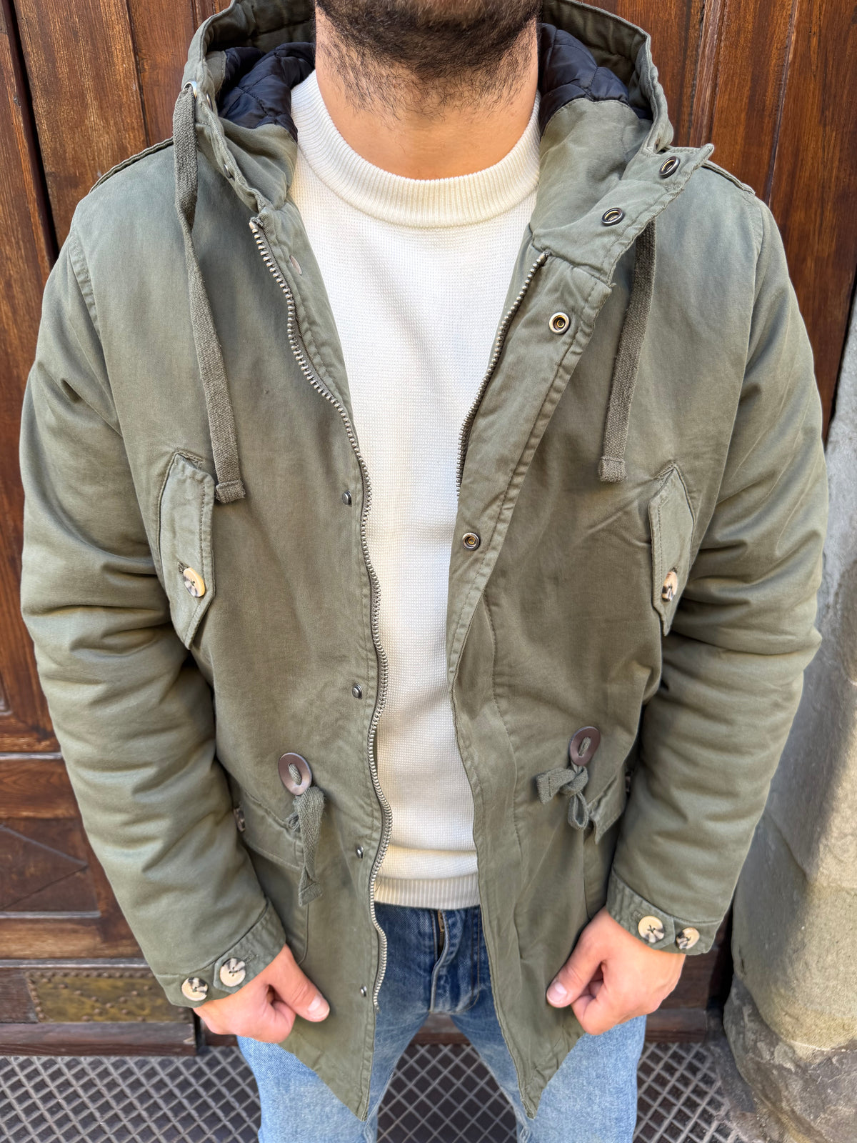 Parka di Tréz verde