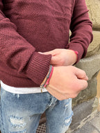 Maglioncino Carlos di Telamira bordeaux