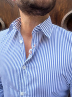 Camicia Portofino di Hamaki-Ho blu