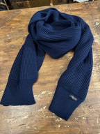 Sciarpa coordinato Prestige di HAMAKI-HO blu