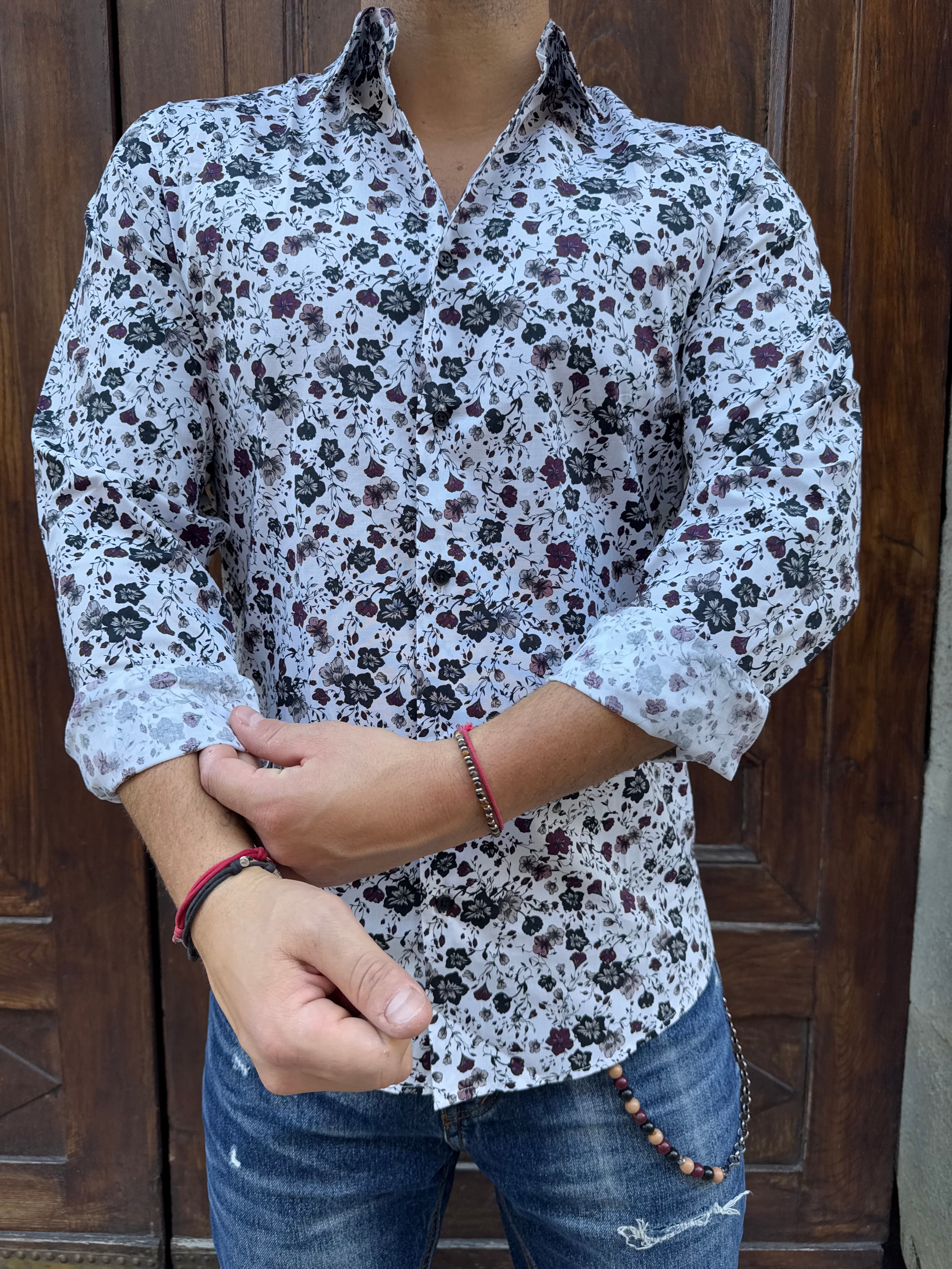 Camicia Flora di Telamira